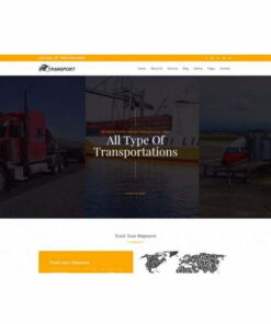 Trust Transportation – HTML Template