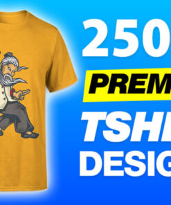 25,000 PREMIUM T-shirt Designs (PRINT READY)