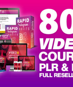 800 PREMIUM Video Courses and Sales Pages